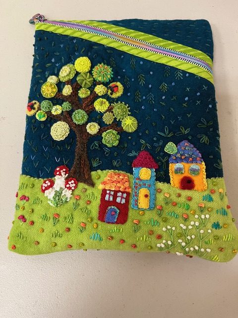 25-15QS Stitching on Wool with Uschi Greiner