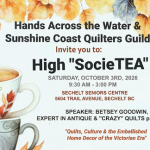 27-02 High "SocieTEA": Hands Across the Water